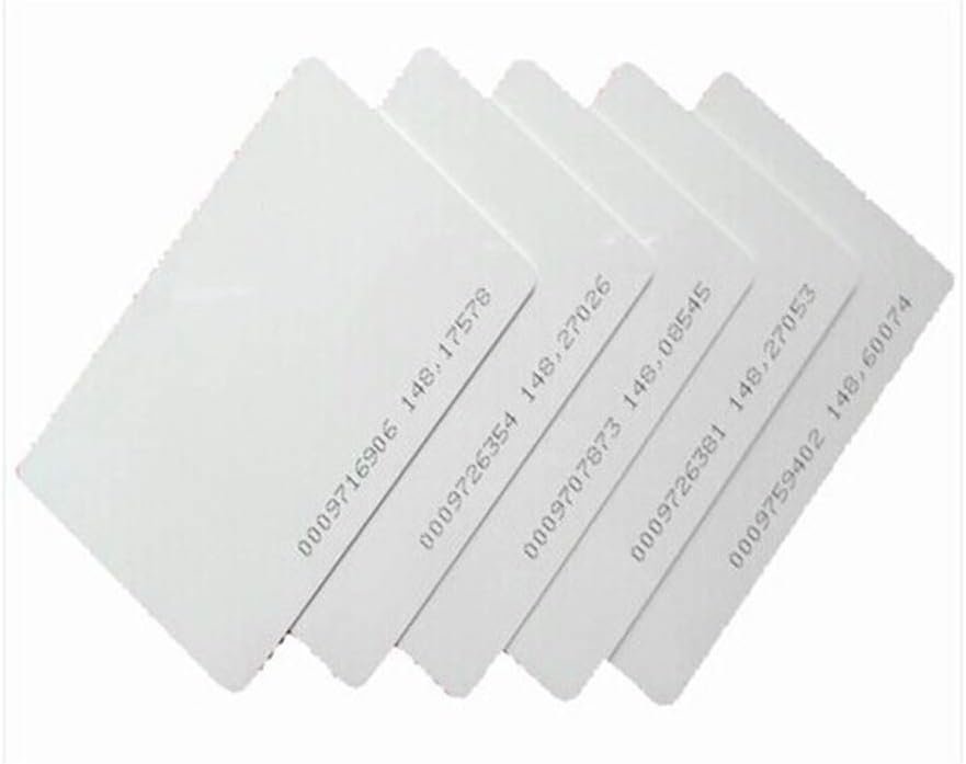 (Pack of 50) Contactless 125kHz EM4100 RFID Proximity Smart Entry Access Card
