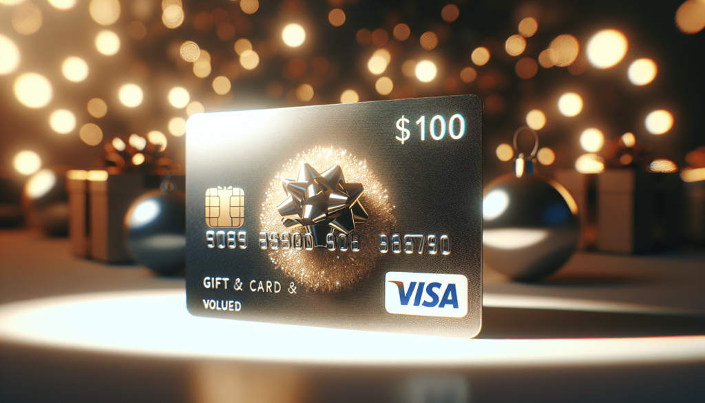 Visa $100 Gift Card (plus $5.95 Purchase Fee)