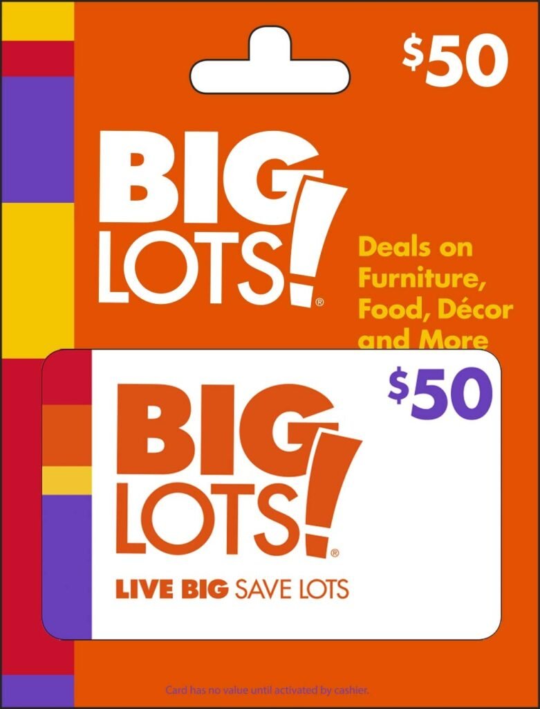 Big Lots! Gift Card