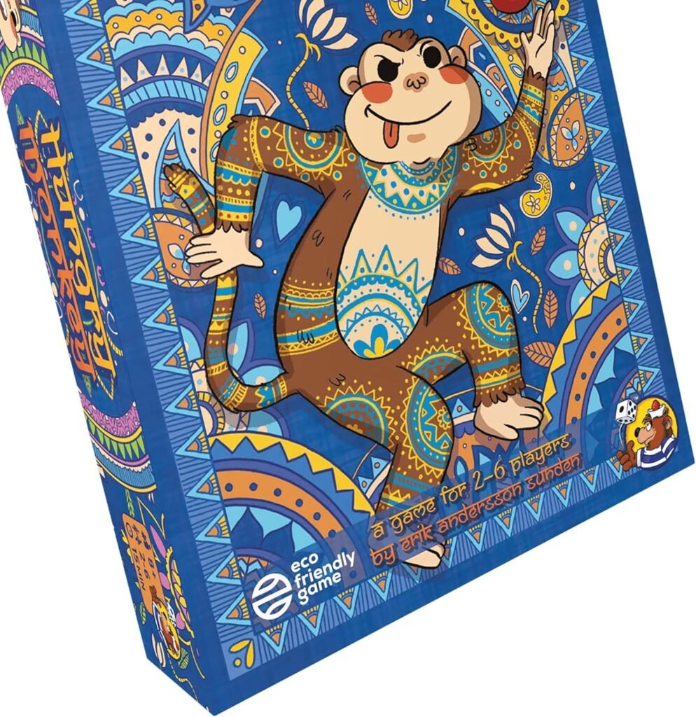 Hungry Monkey - Card Game – The Smart  Easy Family Card Game Right Out of The Jungle - for 2 to 6 Players, Age 8+, 15 Min