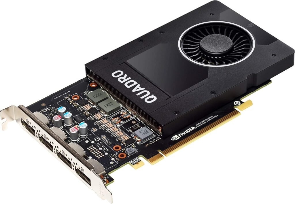 Nvidia Quadro P2000 5GB DDR5 160 BIT 4X DP Graphics Card
