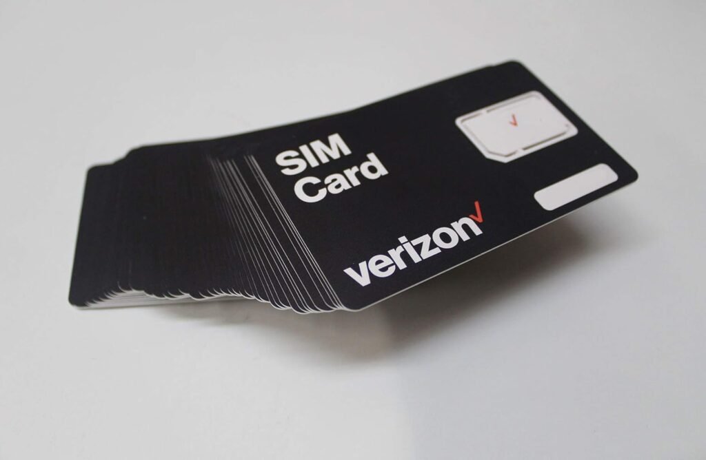 Verizon Wireless 4G LTE SIM Card - All 3 Sizes (3-in-1), Nano/Micro/Standard Sizes (4FF / 3FF / 2FF)